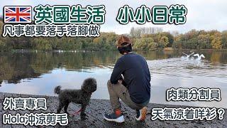 英國生活小小日常｜ 凡事落手做｜ 保暖衣着｜食外賣｜hola沖涼剪毛