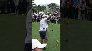 미스샷 대처도 우아한 김한별 프로 #골프 #golf #골프스윙