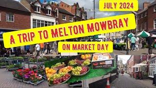 A day out at Melton Mowbray July 2024