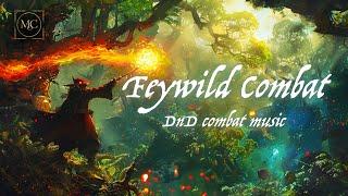 Feywild Combat - 1 hour dark fantasy battle music for DnD/TTRPG/ambience