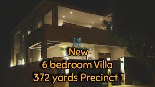 New 372 yards Villa in precinct 1 Bahria Town Karachi, Pakistan.