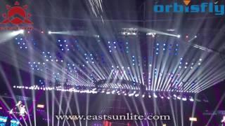 Patented  Eastsun lite Kinetic LED ball light in concert