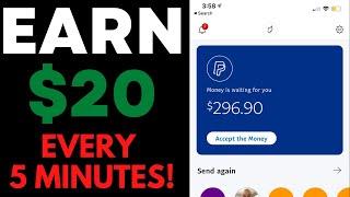 Earn $20 Every 5 Mins In Free PayPal Money Fast (Earn PayPal Money For Beginners 2022)