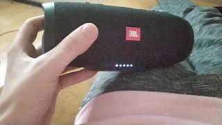 Проблема с JBL CHARGE 3, красный индикатор, хрипит