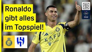 Top-Spiel! Spannung pur im Riyadh-Derby: Al-Nassr - Al-Hilal | Saudi Pro League | DAZN Highllights