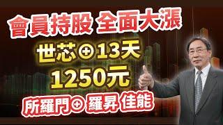 吳凡【股期來點名】20241217 世芯⊕13天1250元 所羅門⊕羅昇 佳能