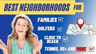 BEST PLACES TO LIVE IN SARASOTA.  Discover the Best NEIGHBORHOODS for your lifestyle and needs.