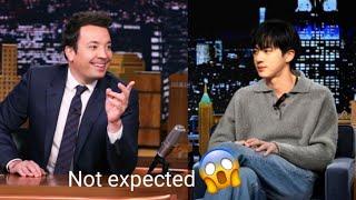 Bts news today! Jimmy Fallon Asked A Surprising Question! BTS's Jin gives unexpected response?