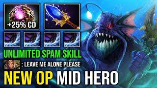 NEW OP MID HERO 100% Full Aghanim OC Unlimited Slithereen Crush Perma Stun Slardar Dota 2