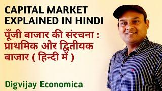 Capital Market Explained in hindi| Primary market and Secondary market| प्राथमिक व द्वितीयक बाज़ार