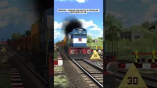 ALCO AURA IN INDIAN RAILWAYS - MSTS VERSION #shorts #ALCO #indianrailways #msts