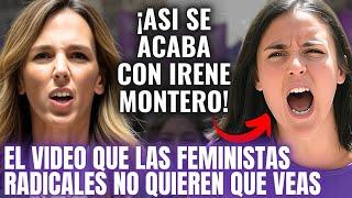 🟣8M: El día que CAYETANA ACABÓ con IRENE MONTERO y todas las FEMINISTAS DE PANCARTA¡EN 10 MINUTOS!