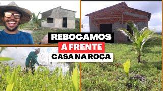 USEI A ESTROVENGA | REBOCO INTERNO FINALIZADO | AGORA VAMOS PARA UMA NOVA ETAPA | CASA NA ROÇA