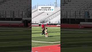 5’3 Highschool Football HEADTOP #football #highschoolfootball #footballshorts #football highlights