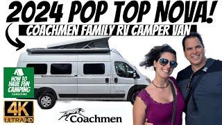 2024 Coachmen Nova Class B RV Camper Van with Pop Top