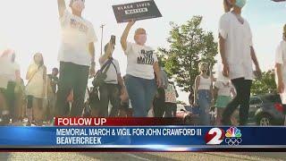 Dozens gather to remember John Crawford III six years after his death