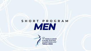 Men Short Program | ISU World Junior Figure Skating Championships | Tallinn | #WorldJFigure