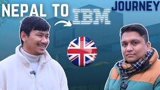 Nepali at IBM London Journey || Study in UK From Nepal