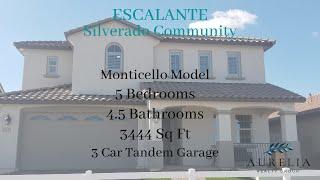 Escalante in Surprise, AZ   Model Home Virtual Tour - Monticello Model