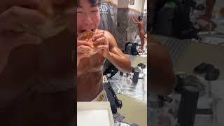 Bodybuilder Has Cheat Meal After Months