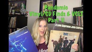 Vinyl/CD Finds & VCLT During a Pandemic with Song Clips! PART 1 (Punk, Indie, Jazz, ETC!)