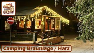 Spontaner Kurztrip in den Harz - mit Schnee - Camping Braunlage  #125