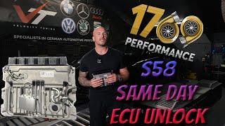 BMW S58 Same Day ECU Unlock & Tuning - G80 M3 F97 X3M - 1769 Performance