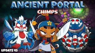 EASY Ancient Portal CHIMPS Black Border Guide: Feels Like A Beginner Map!? (BTD6)