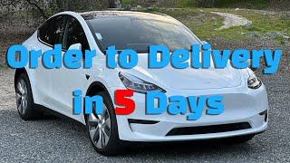 From Order to Delivery in 5 Days: My Tesla Model Y Buying Experience