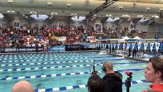 200 IM RECORD TIME 1:36.34 Marchand Léon NCAA 2023