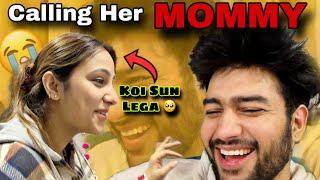 CALLING MY WIFE MOMMY || FUNNY REACTION || @tusharshrutivlogs