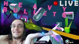 How Far Can We Go? - Let's Play Heavy Bullets Live Stream - DragoNate Heavy Bullets Gameplay