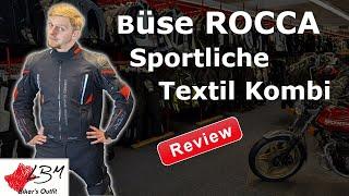 Büse Rocca Review - Sportliche Textil Kombi mit wasserdichter Membrane