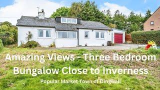 Amazing Views to Inner Cromarty Firth - Large Rear Garden - £310K / $414