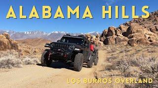 Alabama Hills with our Patriot Camper