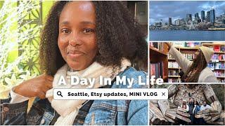 VLOG:Walk and talk with me before the year ends! Etsy update. Oh and let’s see some of WA too.