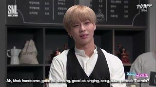 [ENG] 160227 Taemin SNL Korea - [Tsundere Cafe] part 3