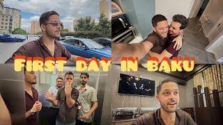 First day in baku  | tried indian food first time  | dost ne surprise de diya 