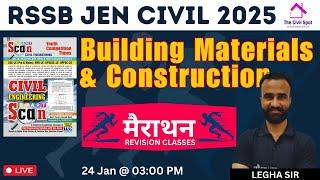 Building Materials and Construction Marathon Class for RSSB JEn 2025 Degree Diploma