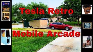 Retro Tesla Mobile Arcade