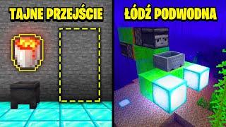 10 PROSTYCH MECHANIZMÓW w MINECRAFT!