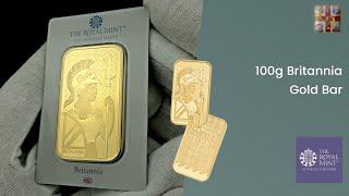 Reviewing the 100g Britannia Gold Bar by The Royal Mint