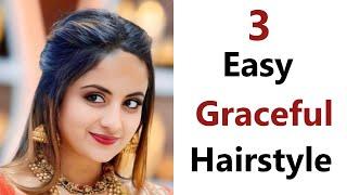 3 Easy Graceful Hairstyle - Quick hairstyle for girls | simple hairstyle | hairstyles