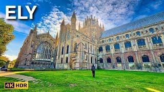 Ely Walking Tour, Step Inside ENGLAND'S HISTORIC CATHEDRAL CITY [4K HDR]