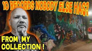 10 Rare Vinyl Records No One Else Has!? CHALLENGE!  -  for TKR VideoCentral  -  VINYL COMMUNITY