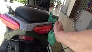 Washing YAMAHA XMAX 300 Icon Grey 2021