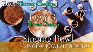 【DAY5/Singing Bowl for Heart Chakra】 boost love energy/ help sleep / 睡眠補助音楽 /冥想淨化心輪最強淨化空間music