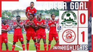 GOLI LA ATEBA DHIDI YA PAMBA JIJI | FULLTIME PAMBA JIJI  (0) VS SIMBA SC (1)