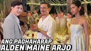 Unseen Footage! Paghaharap-Harap ni Alden Richards, Maine & Arjo Atayde sa Wedding ni Jose Manalo ️