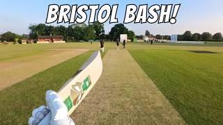 Another 50 in BRISTOL BASH Debut! | Insta360 POV Cricket